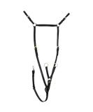 Black Small Australian Outrider Breastplate Martingale - Premium Quality - Buy Online on GoSupps.com