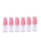 erioctry 10ML Portable Empty Refillable Bottle Cream Shampoo Lotion Treatment Pump Bottle with Cap Travel Bottles Toiletries Liquid Container for Cosmetic Make-up Pack of 6 (Transparent) - Buy Online on GoSupps.com