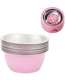 Disposable Melting Wax Bowl Set - 10 Gold Aluminum Hair Removal Containers | Ideal for Wax Beans & Hair Removal - Buy Online on GoSupps.com