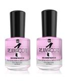 Duri Rejuvacote 1 Original Maximum Strength Nail Growth System - Base & Top Coat for Nail Repair & Strengthening - Pack of 2 - Buy Online on GoSupps.com