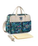 Waterproof Mummy Diaper Bag with Changing Mat - Forest Monkey Design - Buy Online on GoSupps.com