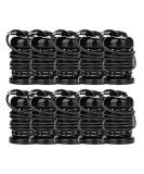 Vitaciti 10 Round Black Detox Foot Bath Arrays - Stainless Steel Ionic Cleansing Accessory - Buy Online on GoSupps.com