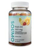 Amazon Brand - Solimo Fish Oil 303 mg, 90 Gummies (2 Gummies per Serving), EPA and DHA Omega-3 fatty acids - Buy Online on GoSupps.com