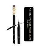 L'Or al Paris Eyeliner with precise felt tip for the perfect eyeliner and irresistible eyes make-up super liner perfect slim No. 1 intense black (black) 1 piece 1 intense black 1 piece (1 Pack) - Buy Online on GoSupps.com