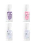 Set of 4 Nail Care Kit 4 Bottles Set x 11 ml Vegan Cruelty Free Natural Formula - Buy Online on GoSupps.com