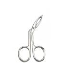 Ey brow's tweezers scissor shape eyebrow tweezers nasal hair remover flat tip eyebrow clip hairpfer scissors with curved lace silver - Buy Online on GoSupps.com