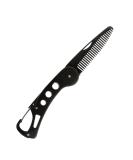 Rumyve Stainless Steel Mustache Comb - Portable Anti-static Grooming Tool - Buy Online on GoSupps.com