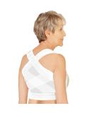 Shop Lightweight Sweat-Free Posture Support - White Large | Made in the USA | Collections Etc - Buy Online on GoSupps.com