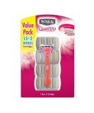 Schick Quattro for Women Razor with Aloe and Vitamin E - 15 Cartridges - Buy Online on GoSupps.com