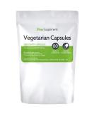 Your Supplements - Size 00 Empty Vegetarian Capsules (1000 Pack) 1000 Count (Pack of 1) - Buy Online on GoSupps.com