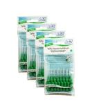Tepe Interdental Brushes 0.8 mm Green - 4 Packs of 8 (32 Brushes) - Buy Online on GoSupps.com