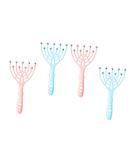 Buy Tovinanna 4-Piece Head Massage Device - Multifunctional Scalp Claw Massager for Ultimate Relaxation | International Shipping Available - Buy Online on GoSupps.com