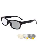 Buy EYEGUARD Classic Photochromic Reading Glasses | Spring Hinged Readers Sunglasses for Men & Women | 1.5x | International Shipping Available - Buy Online on GoSupps.com