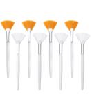 Sioppkik 8-Piece Mask Brush Set | Soft Face Applicator & Cosmetic Makeup Tools for Mud & Cream Perfect for International Shipping - Buy Online on GoSupps.com