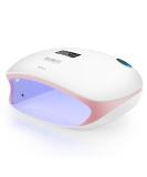 Buy SUNUV 48W LED Nail Lamp - UV Nail Dryer with Timer & LCD Display for Home & Salon - Perfect Valentine's Day Gift for Women - Sun4s Pink - Buy Online on GoSupps.com