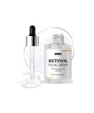 Retinol Facial Serum with Hyaluronic Acid & Vitamin E | Anti-Aging Skin Repair | Reduce Wrinkles & Fine Lines - Buy Online on GoSupps.com