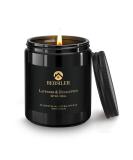 Scented Candles for Men | Lavender Eucalyptus Black Candles | Stress Relief Gifts for Home | Perfect Birthday & Christmas Gifts - Buy Online on GoSupps.com
