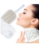 Thyroid Castor Oil Neck Pack - Reusable Organic Compress for Nodules & Goiter Relief - Less Mess Solution - Buy Online on GoSupps.com