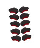 Beavorty Silicone Heel Protector Black 5 Pairs - Comfortable Heel Support for Exercise | Ankle Pad Brace for Ankle Support - Buy Online on GoSupps.com