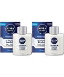 Nivea Men Protect & Care After Shave Balsam 100ml - Calming Skin Care with Aloe Vera & Vitamin B5 - Pack of 2 | International Shipping Available - Buy Online on GoSupps.com