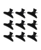 12PCS Black Hair Claw Clips - Non Slip Butterfly Hair Clamps for Hair Styling - Salon Section Clips for Hairdressers - Hairdressing Hair Accessories - Buy Online on GoSupps.com