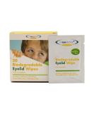 Eye Doctor Junior Eyelid Wipes - 20x Individually Wrapped Kids Eye Cleansing Wipes for Daily Hygiene & Dry Eye Relief - Buy Online on GoSupps.com