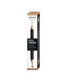 NYX Micro-Contour Duo Pencil Medium Deep 0.1 Ounce - Professional Makeup - Buy Online on GoSupps.com