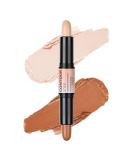 Vegan Highlighter & Contour Pencil - Dual End Shimmering Stick for Universal Contouring & Brightening - Buy Online on GoSupps.com