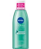 Nivea Derma Skin Clear Face Water (200 ml) moisturizing toner for a visibly improved complexion facial tonic with salicylic acid and niacinamide 200 g (1 Pack) - Buy Online on GoSupps.com