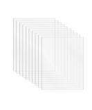 DARENYI 10 Pcs Clear Acrylic Sheet Plexiglass Clear Plastic Sheet 1mm Transparent Acrylic for Drawing  Printing  Craft DIY  Picture Frame etc(18 x 13cm) 7.08 x 5.12in x 1mm Clear 10 - Buy Online on GoSupps.com