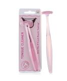 Soft Silicone Tongue Brush Cleans the Surface of the Tongue Oral Cleaning Brushes (Pink) Rose - Buy Online on GoSupps.com