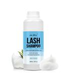 Lash Shampoo Bulk 600ml - Oil-Free Eyelash Extension Cleanser | Gentle Foaming Shampoo for Salon & Home Care | Unscented Lash Care - Buy Online on GoSupps.com