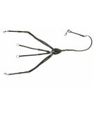 HKM Front Stuff Ctella Black Pony - Premium Equestrian Gear for International Shipping - Buy Online on GoSupps.com