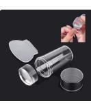 Clear Jelly Nail Stamper & Scraper Set with Cap - Nail Art Stamping Tools Kit - Buy Online on GoSupps.com