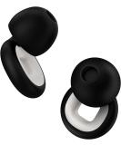 Noise Cancelling Ear Plugs for Sleeping - NRR 25 dB Reusable & Comfortable with 8 Ear Tips - Perfect for Sleep Work & Study - Buy Online on GoSupps.com