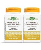 Nature's Way Vitamin C 1000mg with Rose Hips - 100 Capsules (Pack of 2) - Buy Online on GoSupps.com