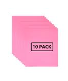 FUNKAKA HTV Heat Transfer Vinyl Bundle - 12" x 10" Pink HTV Vinyl, 10 Sheets Pink Iron on Vinyl(10 Sheets, Pink) - Buy Online on GoSupps.com
