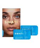 Aquamarine (blue) - 1 month contact lenses colored - Swati cosmetics naturally looking contact lenses 0.0 diopters 8.7 millimeters 14.20 millimeters 2 - Buy Online on GoSupps.com