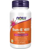 Now Supplements Sun-E 400 IU Softgels - Non-GMO Sunflower Oil Formula - Buy Online on GoSupps.com