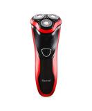 KEMEI Men's Rotary Cordless Razor - 3D Electric Rechargeable Waterproof Beard & Sideburn Trimmer - Buy Online on GoSupps.com