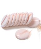 10 Pieces Pure Cotton Powder Puff, Makeup Puff for Powder Foundation, 3.15-inch Normal Size with Strap, Blending for Loose Powder Mineral Powder Body Powder Wet Dry Makeup Tool Beige - Buy Online on GoSupps.com