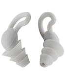 Buy Noise Cancelling Ear Plugs for Sleeping - Gray Silicone Sound Blocking & Hearing Protection - Buy Online on GoSupps.com