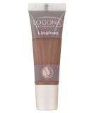 Logona Natural Cosmetics Lip Gloss No.05 Light Brown - Vegan Anti-Aging Brilliant Shine | 10ml Natural Make-Up - Buy Online on GoSupps.com