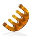 Massage Comb - Wide Tooth Head Massager & Acupuncture Tool for Fatigue Relief | Gua Sha Massaging Comb - Buy Online on GoSupps.com