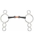 Shires Equestrian - 3 Ring Dutch Gag With Lozenge - S/steel - Size: 5 - Buy Online on GoSupps.com