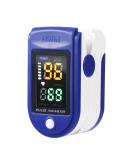 Finger Clip Pulse Oximeter | Blood Oxygen Saturation & Heart Rate Monitor | OLED Display | Health Monitor with 4-color LED Screen - Buy Online on GoSupps.com
