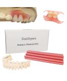 Denture Material Kit | DIY Full Denture Repair for Missing Teeth - International Shipping Available - Buy Online on GoSupps.com