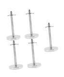 Magiclulu 5-St Razor Holder Travel - Aluminum Stand for Men s Shavers & Brushes | Perfect Beard Grooming Accessory - Buy Online on GoSupps.com