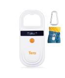 Tera Pet Microchip Reader Scanner RFID w/ OLED Display - Rechargeable & Portable - Supports EMID FDX-B - For Dog, Cat, Pig - Orange - Buy Online on GoSupps.com