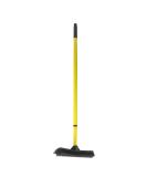 FURemover Pet Hair Remover Carpet Rake - Rubber Broom for Pet Hair Removal Tool with Squeegee & Telescoping Handle Extends from 3-5' Black & Yellow FURemover Broom - Buy Online on GoSupps.com